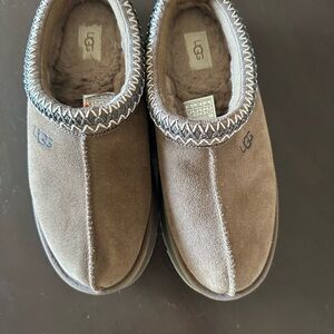 UGG Brown Suede Mules